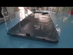 Tenda gonfiabile pubblicitaria trasparente resistente per auto