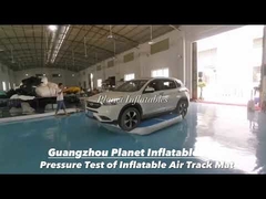 Traccia d'aria gonfiabile portatile 3x1x0.1m DWF Gym Air Track Mat