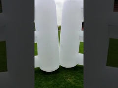 Tunnel gonfiabile a forma di casco da football Evento sportivo Tunnel d'ingresso