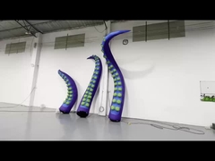 Tentacoli gonfiabili del polipo
