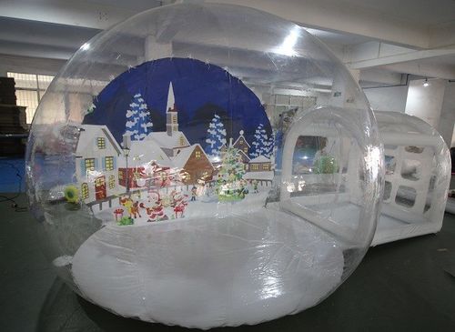 Latest company news about Perché abbiamo bisogno di un ginat gonfiabile nevica il globo per la festa venente di Chrismtas