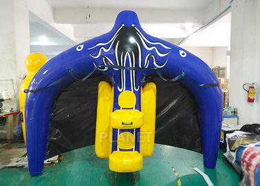 Manta gonfiabile trainabile di volo della metropolitana dello sci nautico per i giochi dello sport acquatico