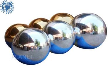 Airtight Double Layer Disco 8m Inflatable Chrome Ball