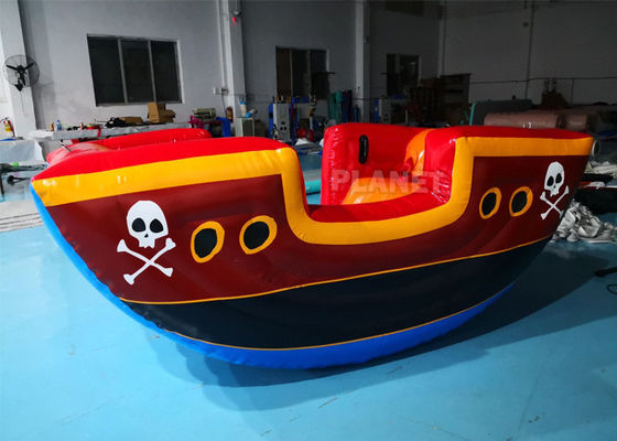 Progetti l'esportazione per il cliente Corea che i giochi gonfiabili di sport del parco camminano ondeggiando Roly Poly Inflatable Viking Seesaw