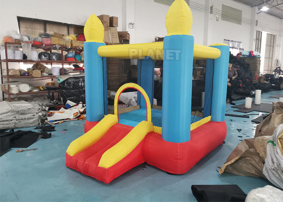 castello di salto gonfiabile della Camera di 2m Mini Nylon Fabric Inflatable Bounce piccolo con i prezzi del ventilatore per la famiglia