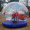 Cabina gonfiabile della foto della Camera di rimbalzo del globo della neve dei globi della neve del PVC per la decorazione di Natale