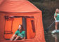 Tenda di galleggiamento banco gonfiabile arancio/blu/tenda di pop-up portatile della spiaggia