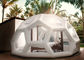 tenda gonfiabile di campeggio della bolla della tenda dell'hotel del PVC della chiara della bolla di 5M della casa della giungla della casetta di Ubud dell'iglù casetta gonfiabile della bolla