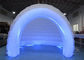 Tenda gonfiabile gigante della cupola dell'iglù della luce variopinta del LED con l'entrata del tunnel